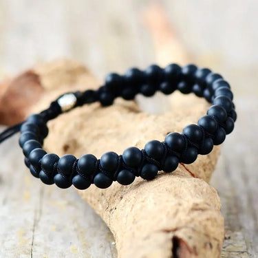 Black Agate Grounding Bracelet-Your Soul Place